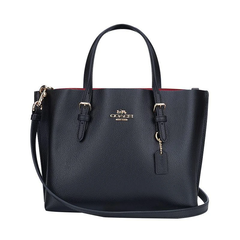 商品Coach|美国直邮COACH蔻驰奥莱款中号女士PVC配皮单肩斜挎4250新款女包,价格¥2921,第1张图片