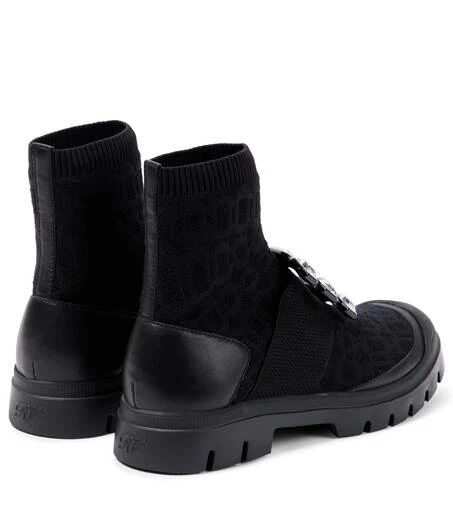 商品Roger Vivier|Walky Viv'缀饰及踝靴,价格¥12528,第3张图片详细描述