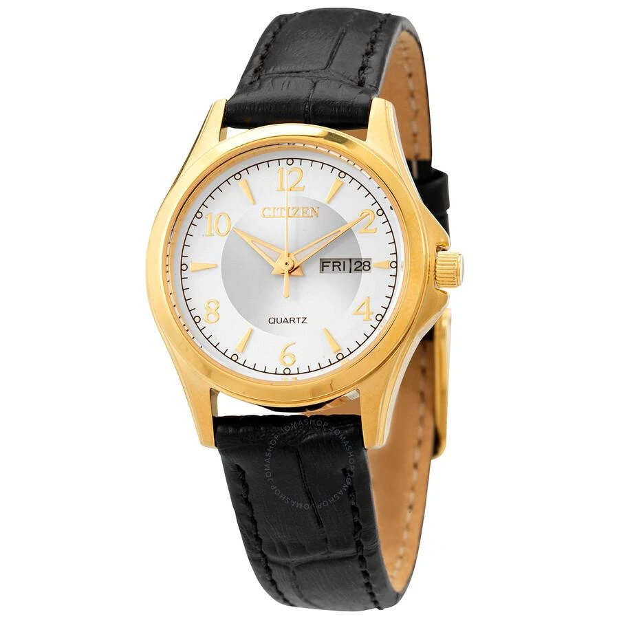 商品Citizen|Quartz Silver Dial Japanese-Quartz Ladies Watch EQ0593-26A,价格¥587,第1张图片