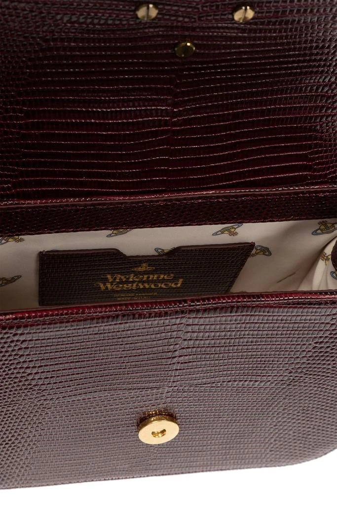 商品Vivienne Westwood|Vivienne Westwood Linda Foldover Top Crossbody Bag,价格¥3797,第4张图片详细描述
