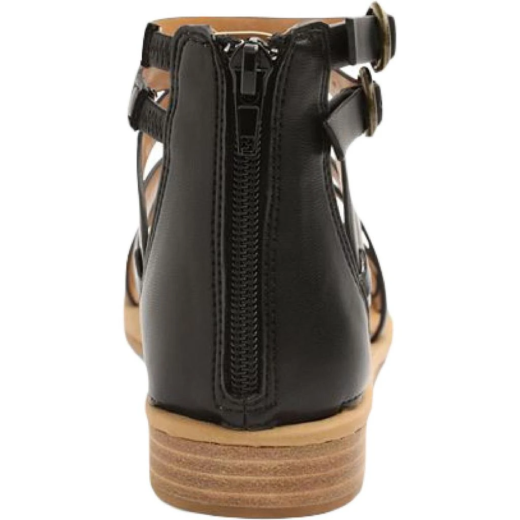 商品Kensie|Kensie Womens Lanica Leather Ankle Strappy Sandals,价格¥69,第3张图片详细描述