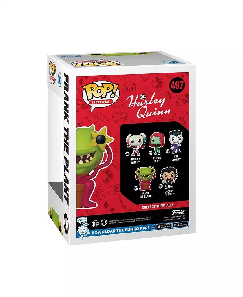 商品Funko|Frank the Plant Harley Quinn Pop! Figurine,价格¥118,第3张图片详细描述