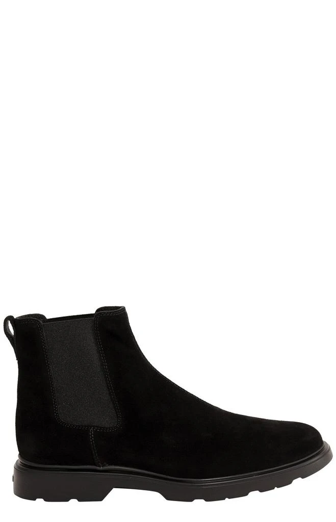 商品hogan|Hogan Round Toe Slip-On Ankle Boots,价格¥2125,第1张图片