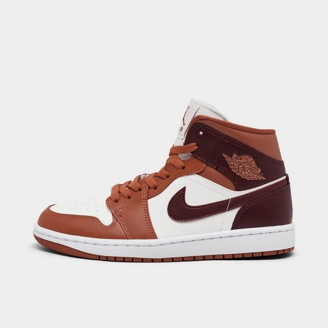 商品Jordan|Women's Air Jordan Retro 1 Mid Casual Shoes,价格¥447,第1张图片