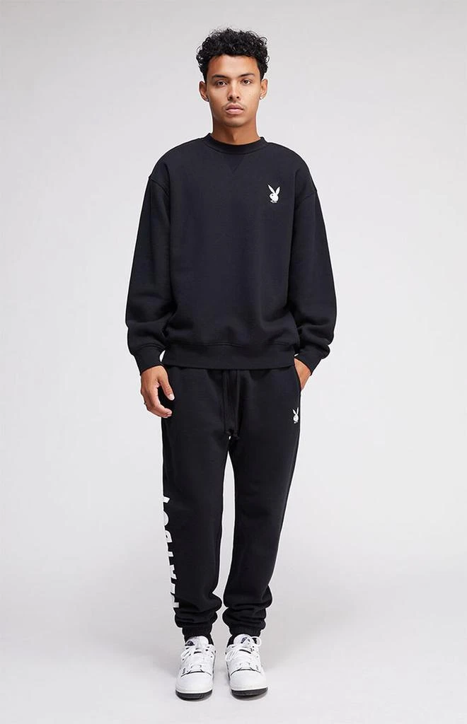 商品Playboy|By PacSun Blackout Crew Neck Sweatshirt,价格¥454,第4张图片详细描述