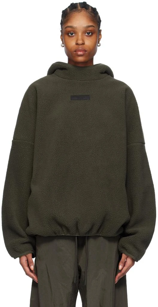 商品Essentials|灰色 Pullover 连帽衫,价格¥747,第1张图片