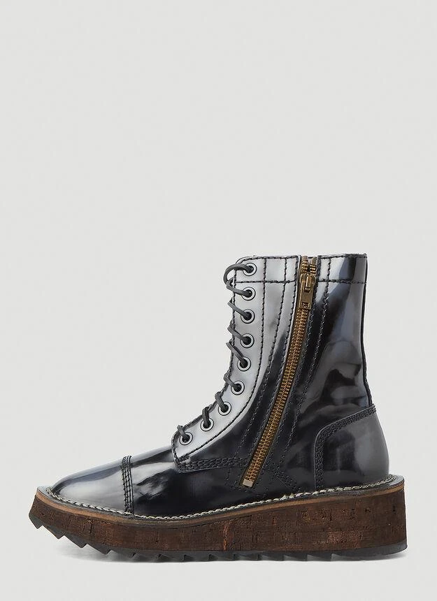 商品Acne Studios|Track Sole Boots in Black,价格¥2243,第3张图片详细描述