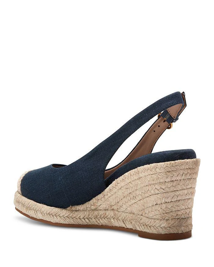 商品Cole Haan|Women's Slip On Slingback Espadrille Wedge Pumps,价格¥1272,第4张图片详细描述