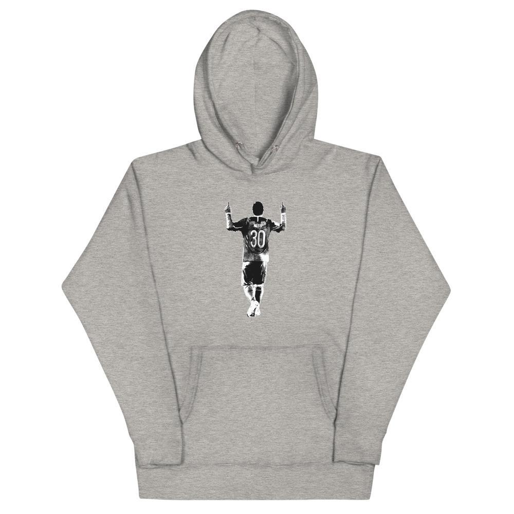 MESSI Silhouette #30 Graphic Hoodie商品第4张图片规格展示