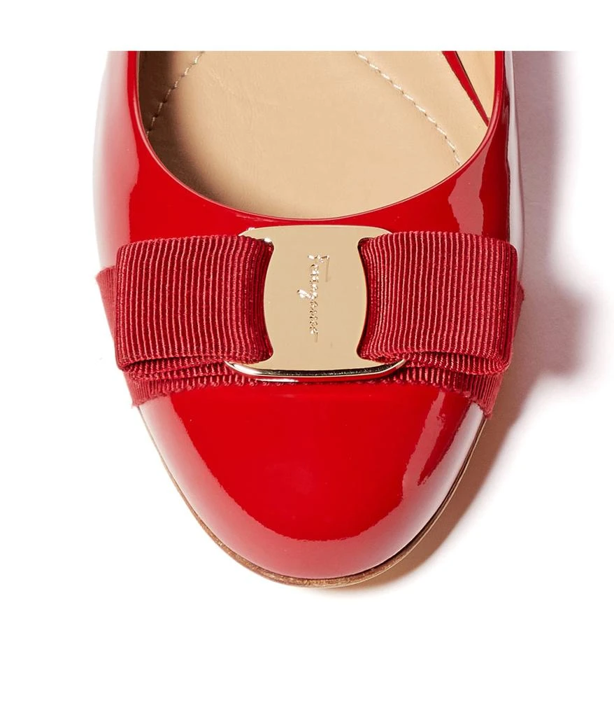 商品Salvatore Ferragamo|Varina Ballet Flat w/ Bow,价格¥1354,第4张图片详细描述