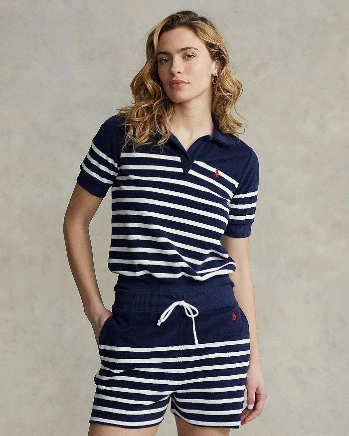 商品Ralph Lauren|Striped Polo Shirt,价格¥376,第2张图片详细描述