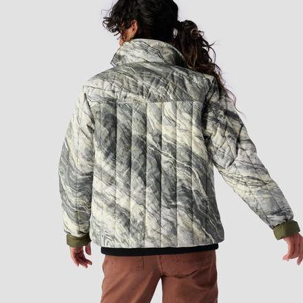 商品Backcountry|Oakbury Print Synthetic Quilted Shirt Jacket  - Women's,价格¥318,第2张图片详细描述
