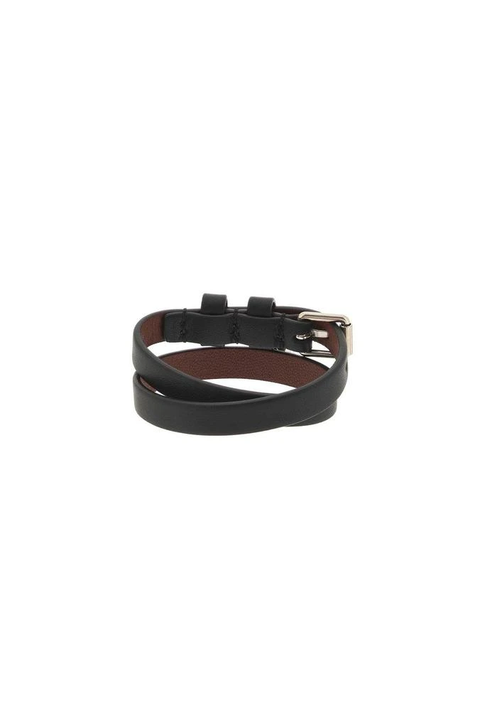 商品Alexander McQueen|DOUBLE WRAP SKULL BRACELET,价格¥679,第2张图片详细描述