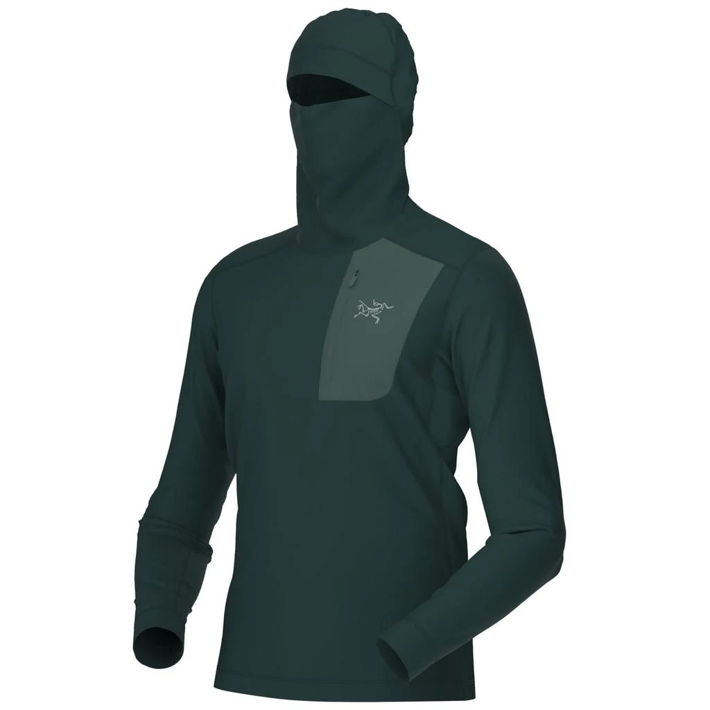 商品Arc'teryx|Arc'teryx Rho LT Hoody Men's | Lightweight Base Layer Hoody,价格¥1083,第2张图片详细描述