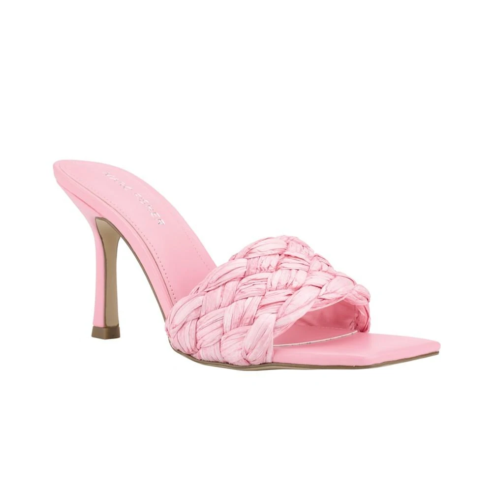 商品Marc Fisher|Women's Barsana Heeled Slide Sandals,价格¥401,第1张图片