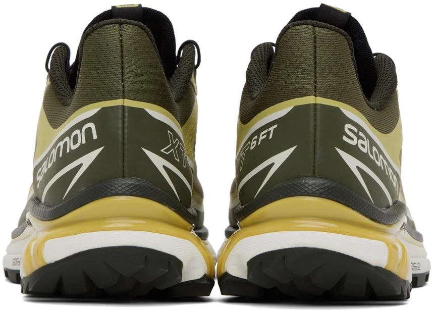 商品Salomon|男款 萨洛蒙 XT-6 FT 休闲鞋 绿色,价格¥677,第2张图片详细描述