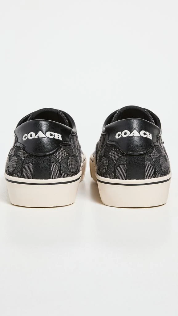 Coach New York Skate Lace-Up Sneakers in Signature Jaquard 商品