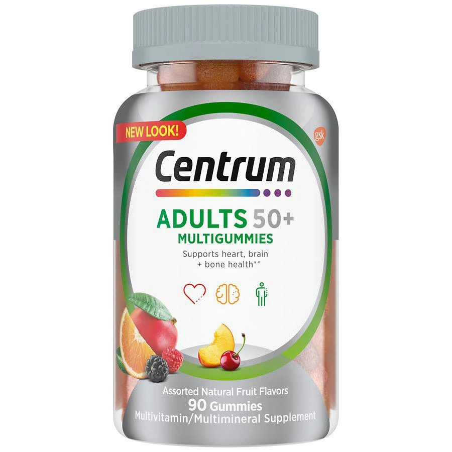 商品Centrum|多种维生素/多种矿物质软糖 适用年龄50+水果味,价格¥92,第1张图片