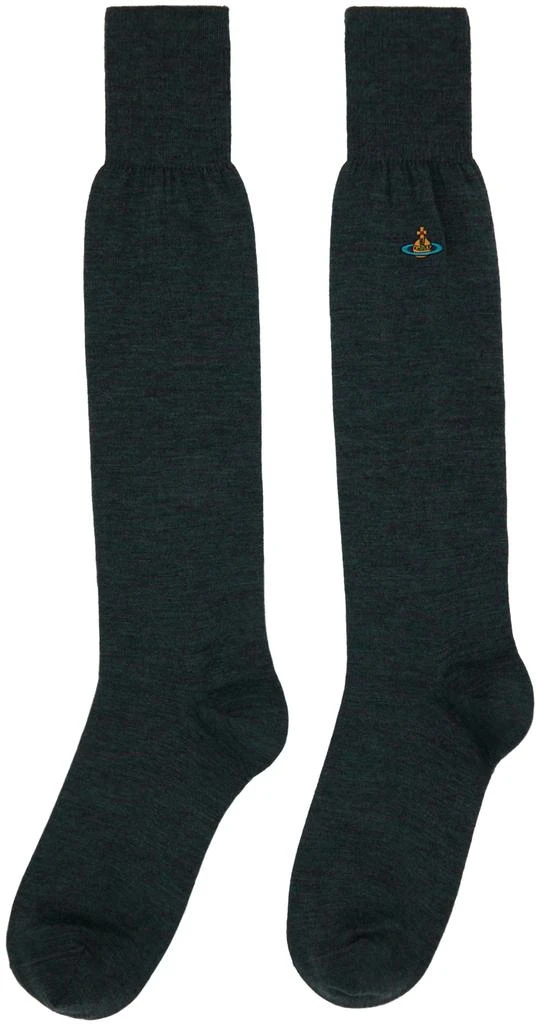 商品Vivienne Westwood|Gray Uni Sock,价格¥314,第2张图片详细描述