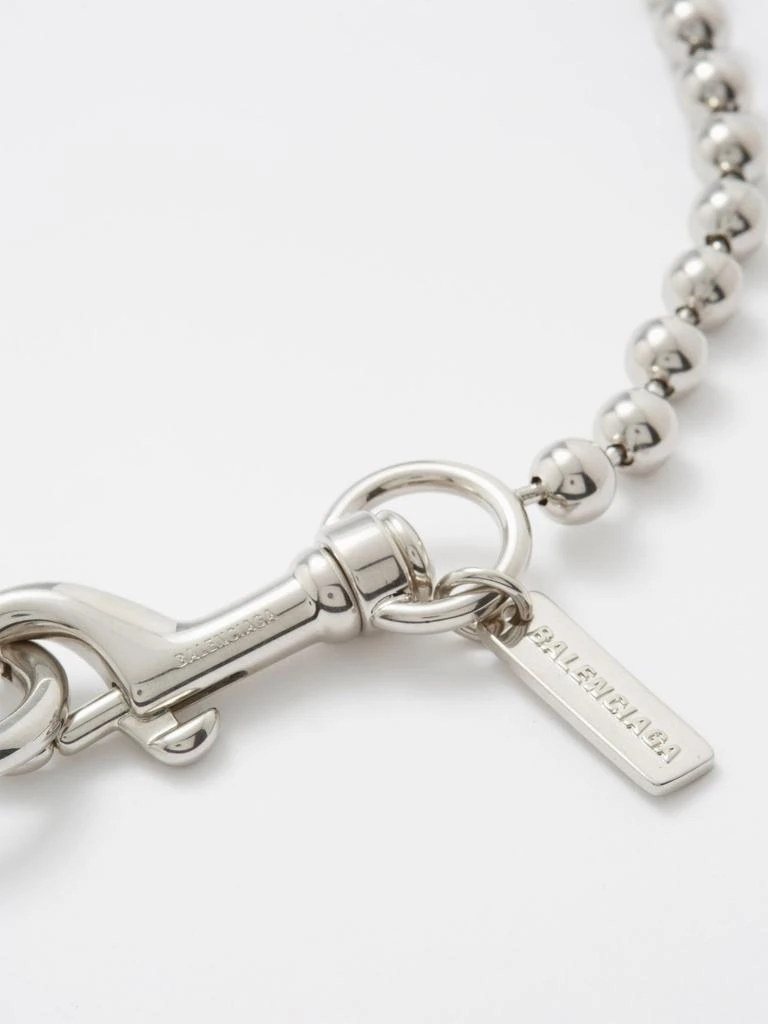 商品Balenciaga|Skate ball chain necklace,价格¥6590,第3张图片详细描述