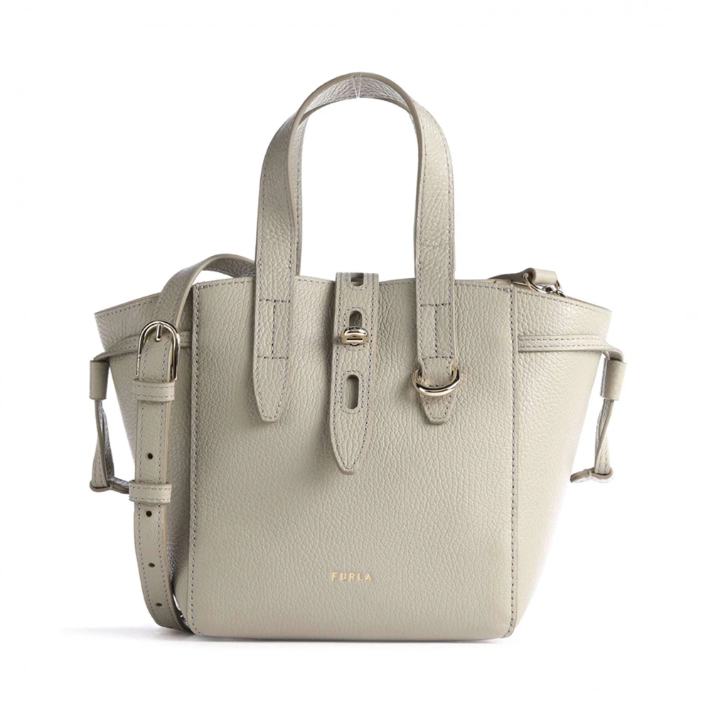 商品Furla|FURLA 浅灰色女士手提包 BASRFUA-HSF000-M7Y00,价格¥1405,第1张图片
