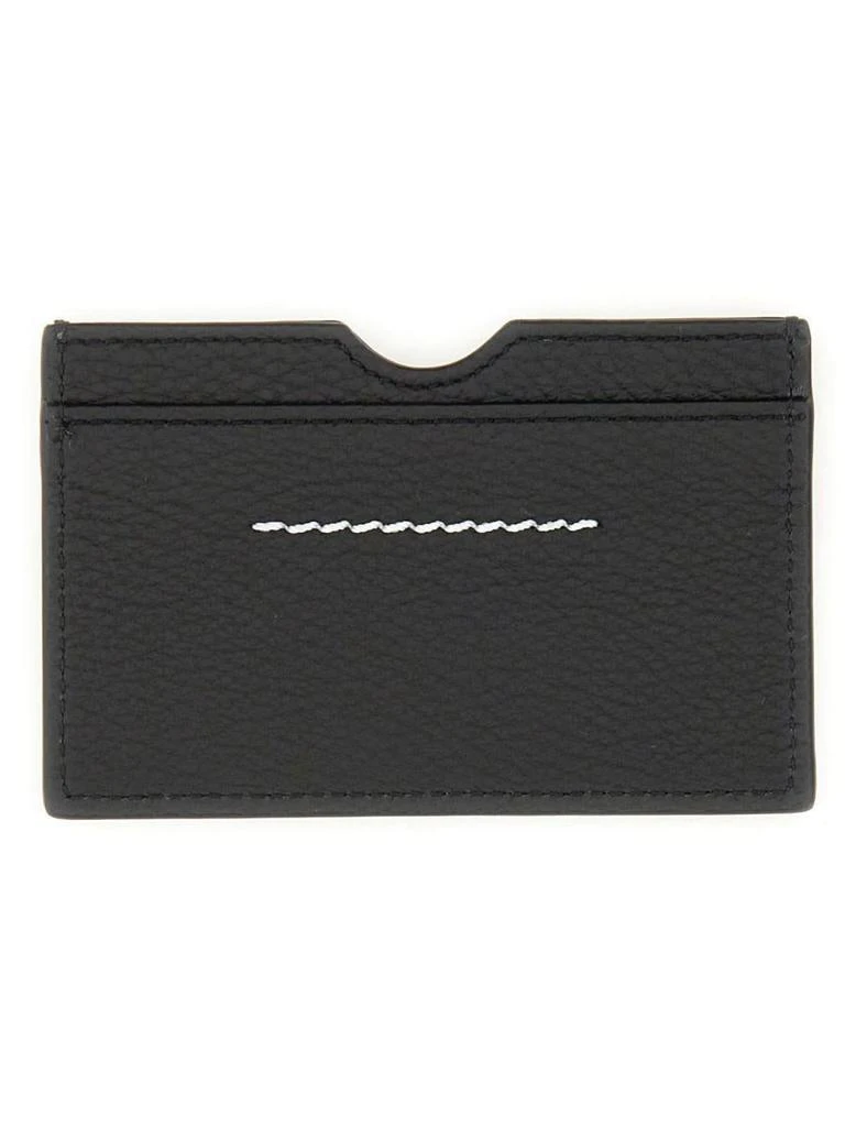 商品MM6|Mm6 Maison Margiela Small Leather Goods in Black,价格¥1295,第2张图片详细描述