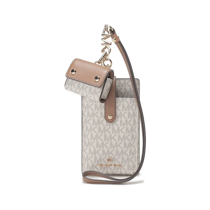 商品[国内直发] Michael Kors|MICHAEL KORS 拼色女士手机包 34F2GDVP2B-VANILLAACRN,价格¥729,第1张图片