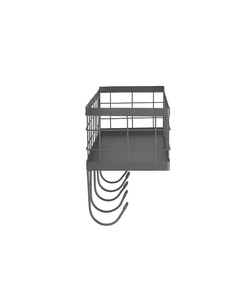 商品Spectrum|Vintage-like Living Wall Mount Basket Hook Station,价格¥344,第4张图片详细描述