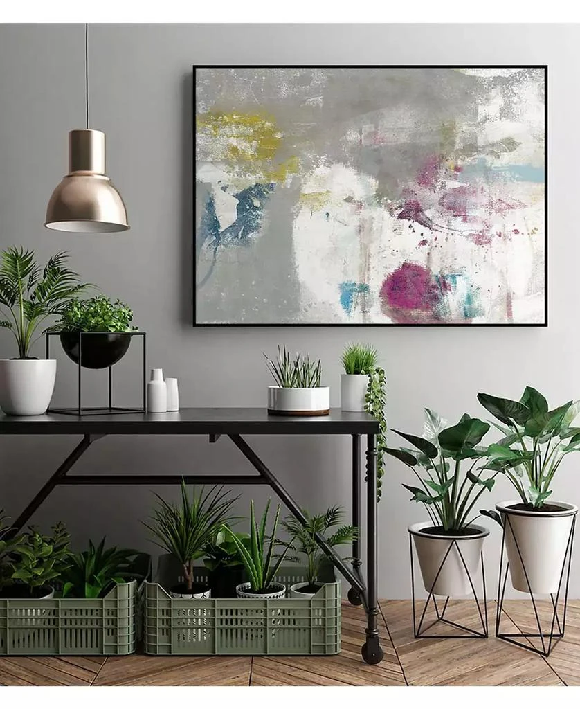 商品Giant Art|36" x 24" Minute I Art Block Framed Canvas,价格¥2317,第2张图片详细描述