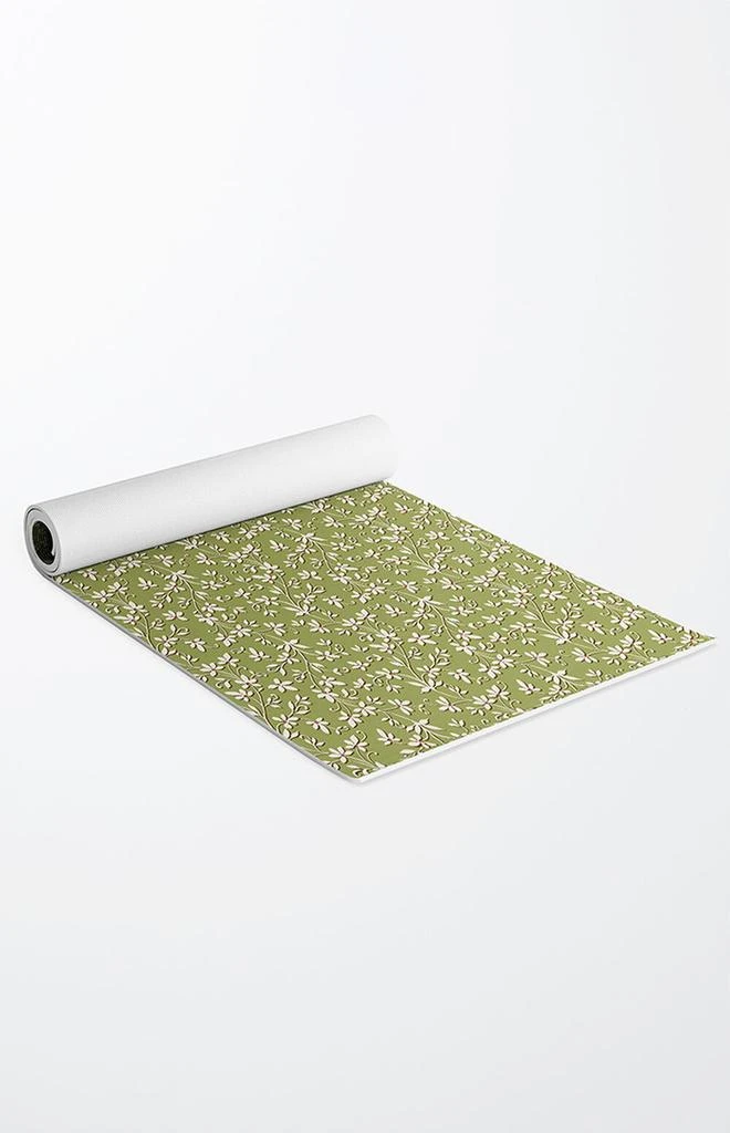 商品DENY Designs|Green Flower Yoga Mat,价格¥488,第2张图片详细描述