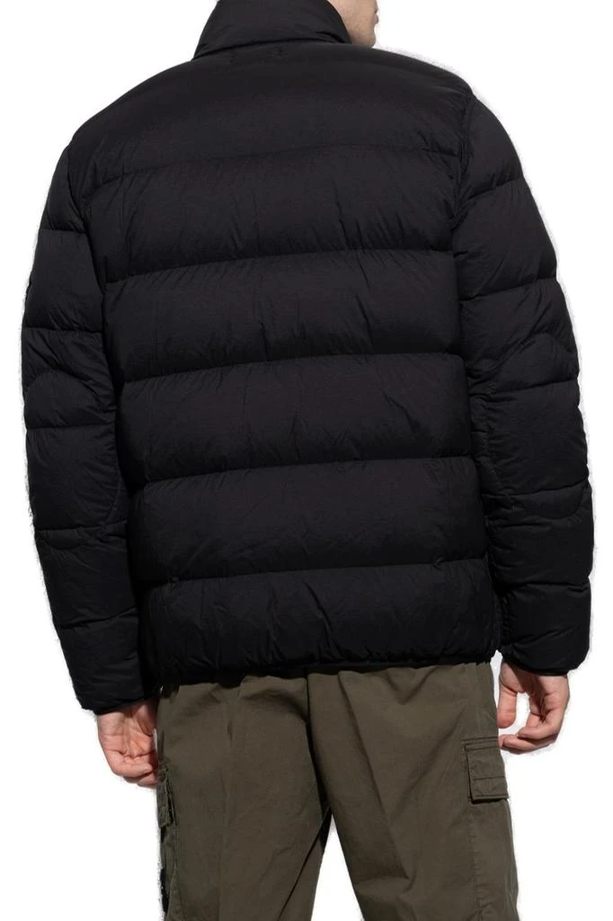 商品Stone Island|Stone Island Logo Patch High-Neck Padded Jacket,价格¥8787,第4张图片详细描述