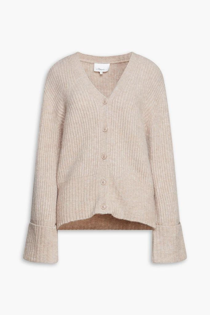 商品3.1 Phillip Lim|Brushed ribbed-knit cardigan,价格¥1073,第1张图片