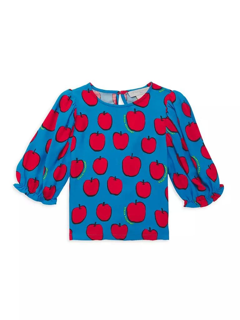 商品Stella McCartney|Little Girl's & Girl's Apple Print Blouse,价格¥356,第1张图片