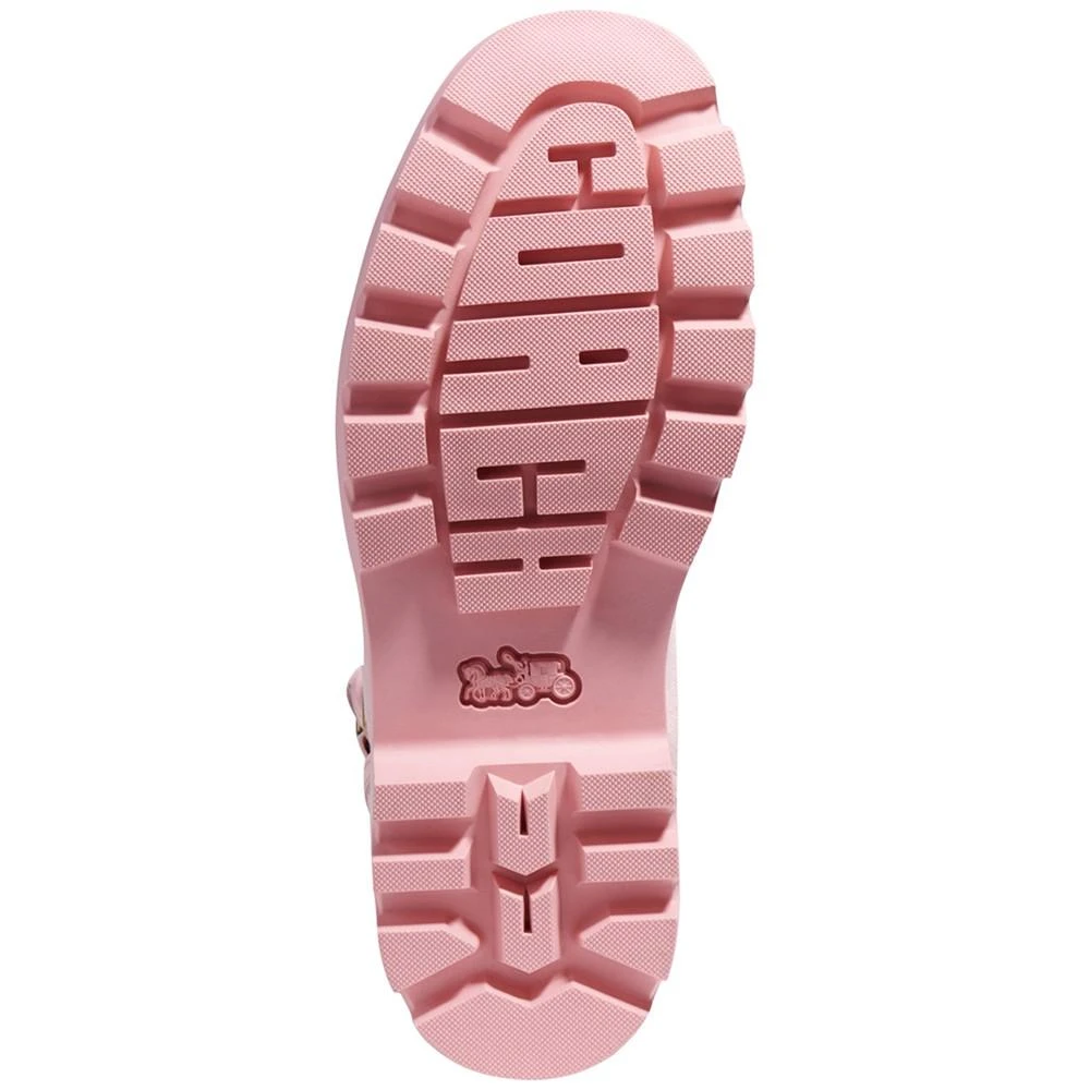 商品Coach|Women's Trooper Lace-up Runway Booties,价格¥927,第5张图片详细描述
