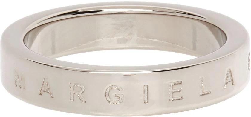 商品MAISON MARGIELA|Silver Skinny Logo Ring,价格¥429,第1张图片