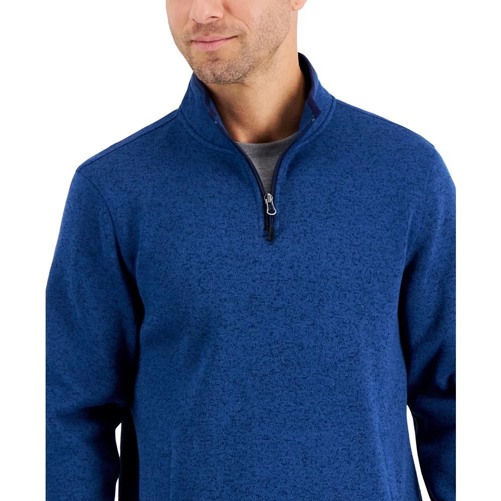 商品Club Room|Men's Quarter-Zip Fleece Sweater, Created for Macy's,价格¥384,第5张图片详细描述