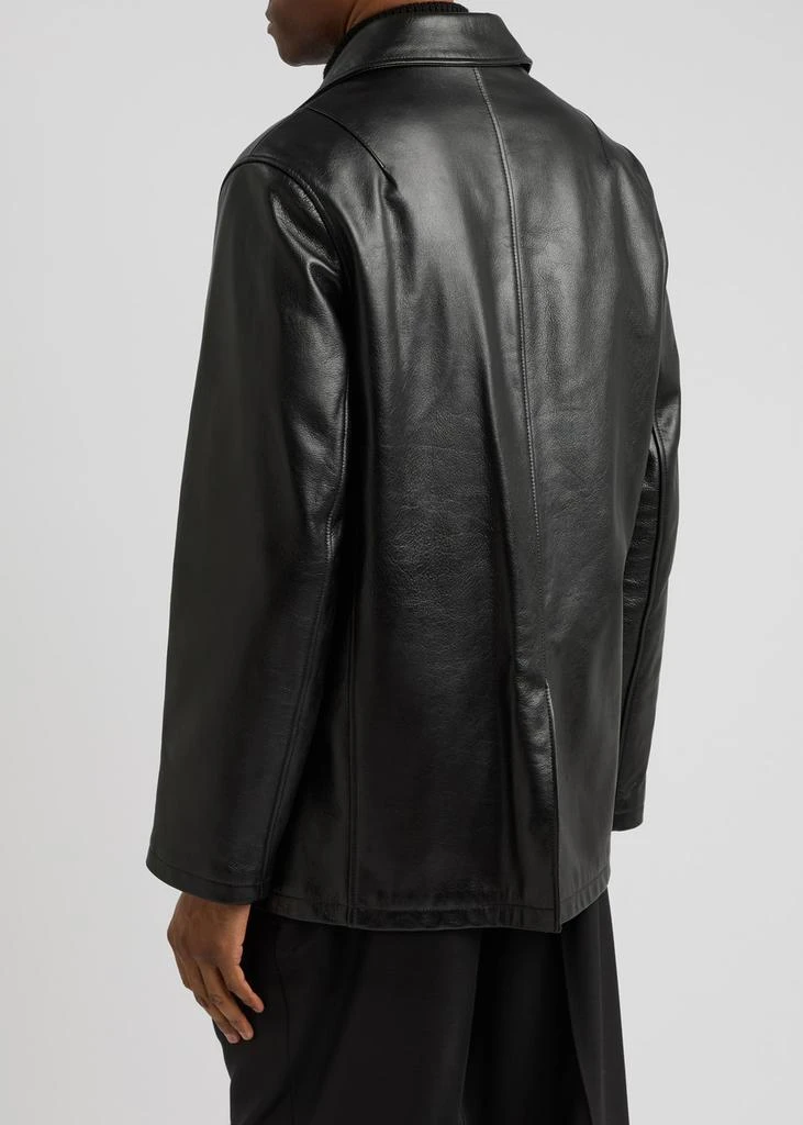 商品Our Legacy|Alley leather jacket,价格¥9962,第3张图片详细描述