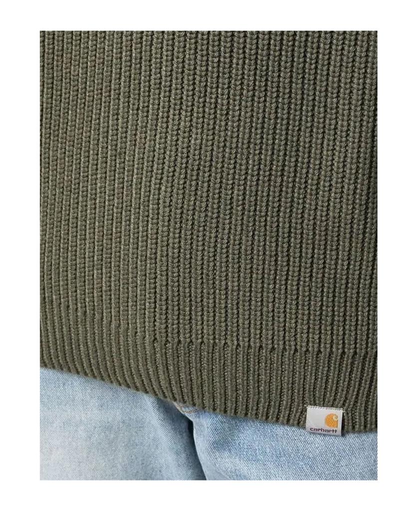 Military Green Knitted Jumper商品第3张图片规格展示