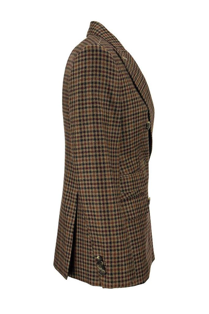 商品Max Mara|MAX MARA ARABBA - Wool and cashmere jacquard blazer,价格¥5169,第3张图片详细描述