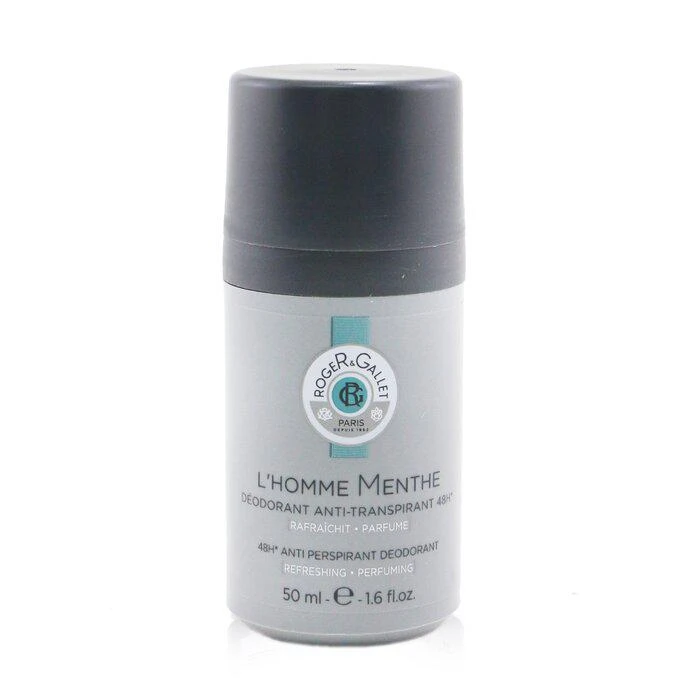商品Roger & Gallet|Roger & Gallet 薄荷男士48小时止汗棒 50ml/1.6oz,价格¥134,第1张图片