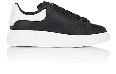 商品Alexander McQueen|Oversized-Sole Leather 运动鞋,价格¥4024,第1张图片