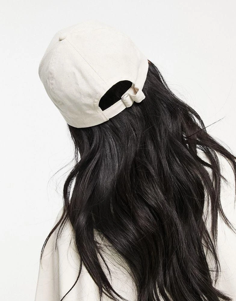 商品ASOS|ASOS DESIGN linen mix cap in natural,价格¥102,第2张图片详细描述