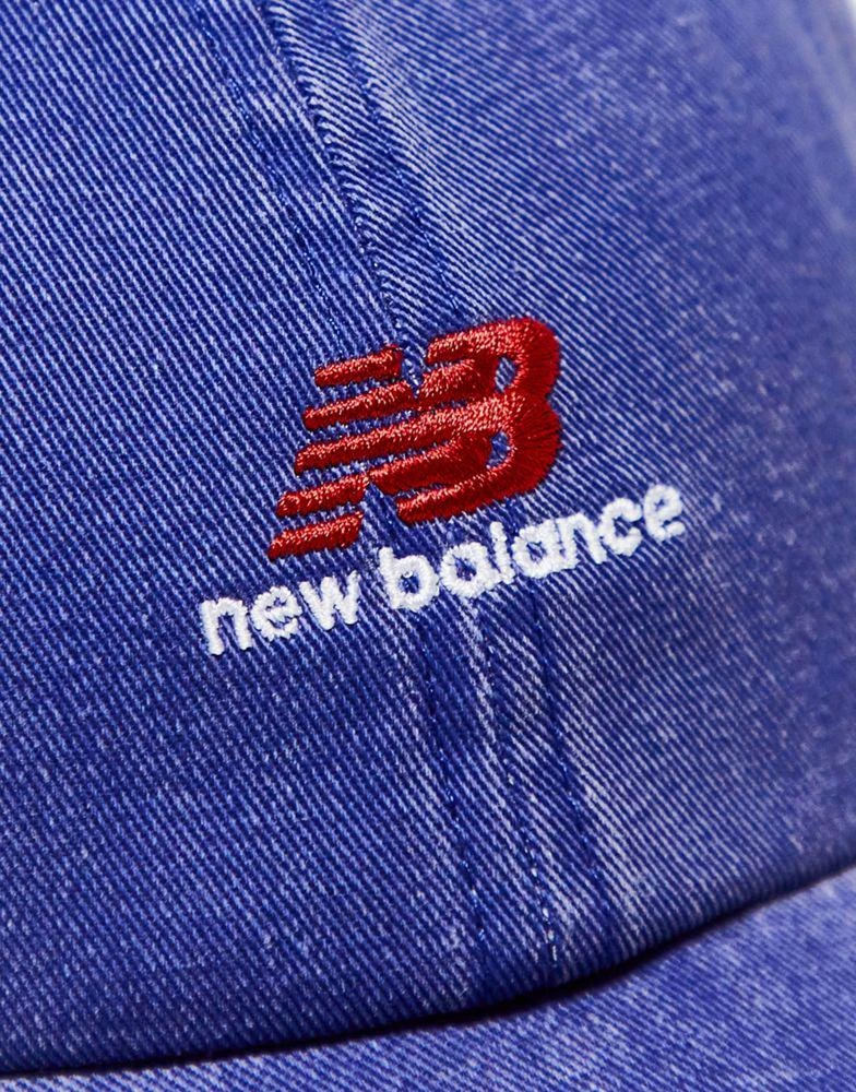 商品New Balance|New Balance cap in washed denim,价格¥99,第3张图片详细描述