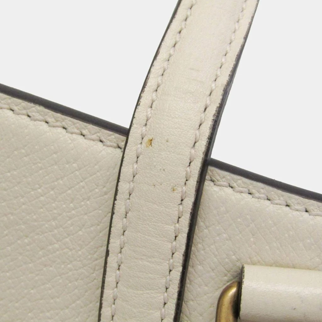 Gucci White Leather Sherry Line Totem Butterfly Shoulder Bag 商品