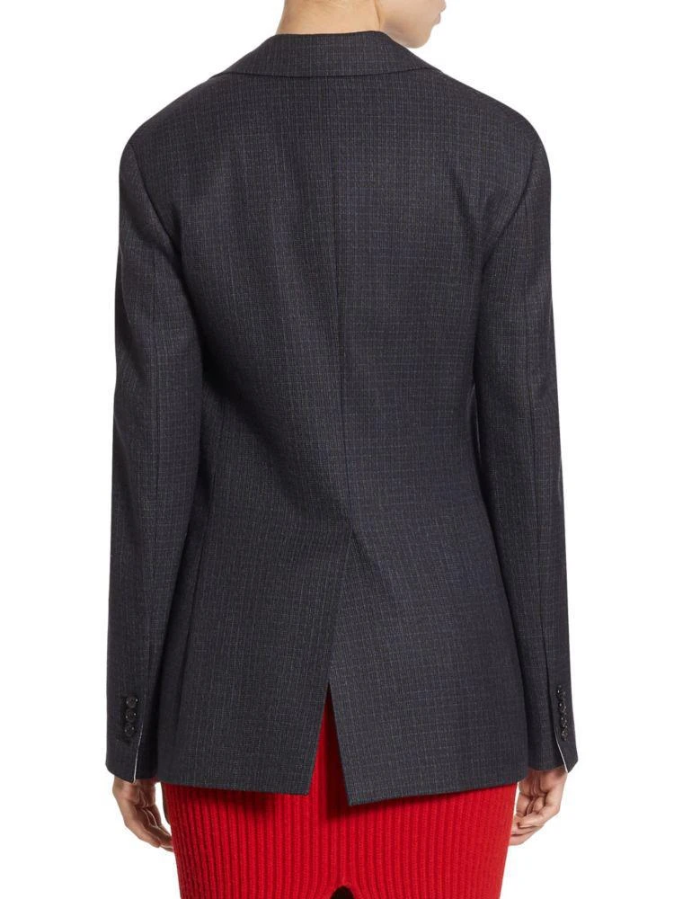 商品Calvin Klein|Wool Checked Jacket,价格¥4945,第2张图片详细描述