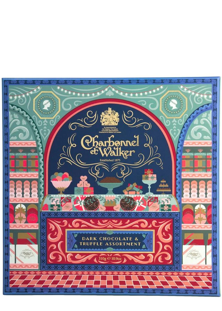 商品Charbonnel et Walker|Christmas Dark Chocolate & Truffle Assortment 310g,价格¥365,第2张图片详细描述