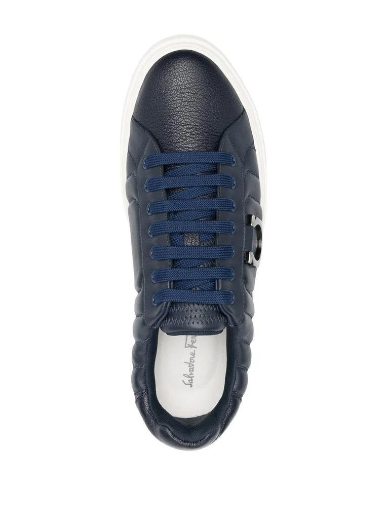 商品Salvatore Ferragamo|FERRAGAMO - Leather Sneakers,价格¥3370,第2张图片详细描述