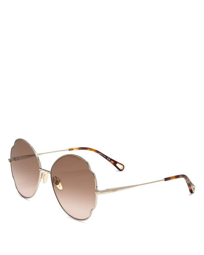 商品Chloé| Round Sunglasses, 60mm,价格¥2906,第3张图片详细描述