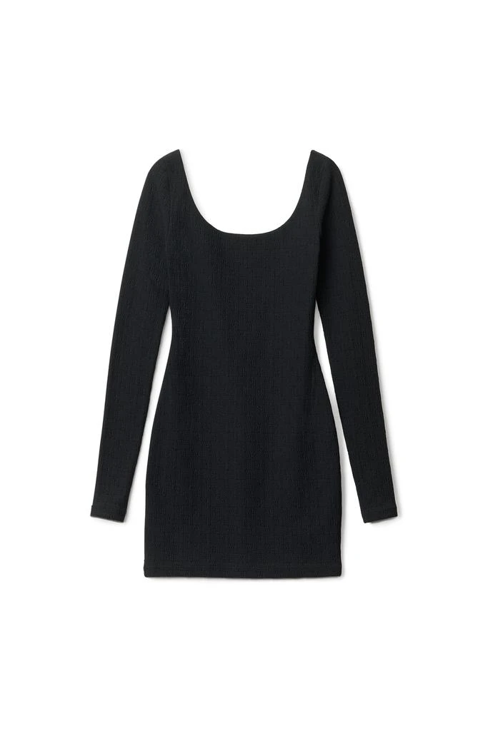 商品Alexander Wang|DRESS IN TEXTURED LOGO JERSEY,价格¥1318,第1张图片