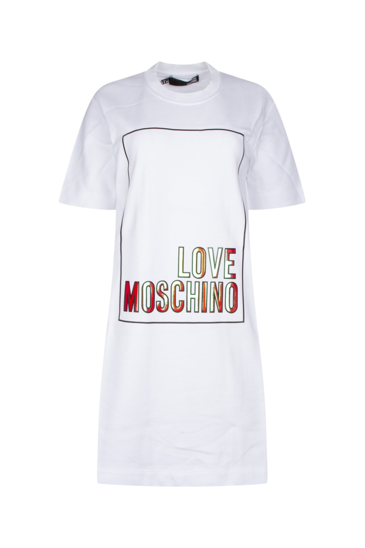 Love Moschino 女士连衣裙 W5A0226M4266A00 白色商品第4张图片规格展示